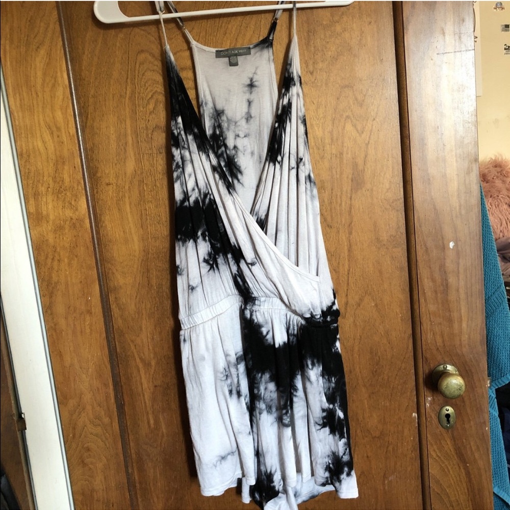 Tie dye romper